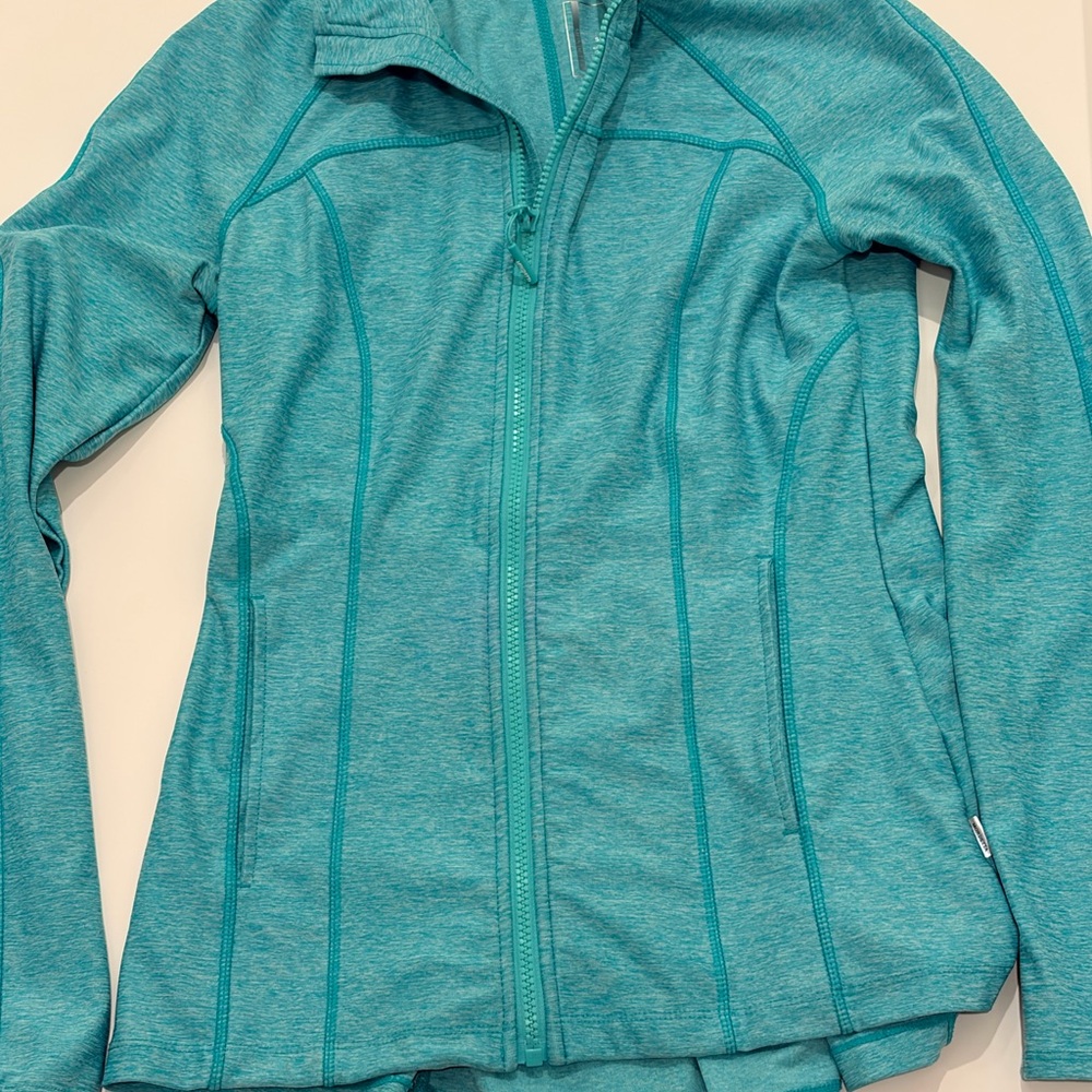 Mondetta Teal Zip-Up Utility Jacket